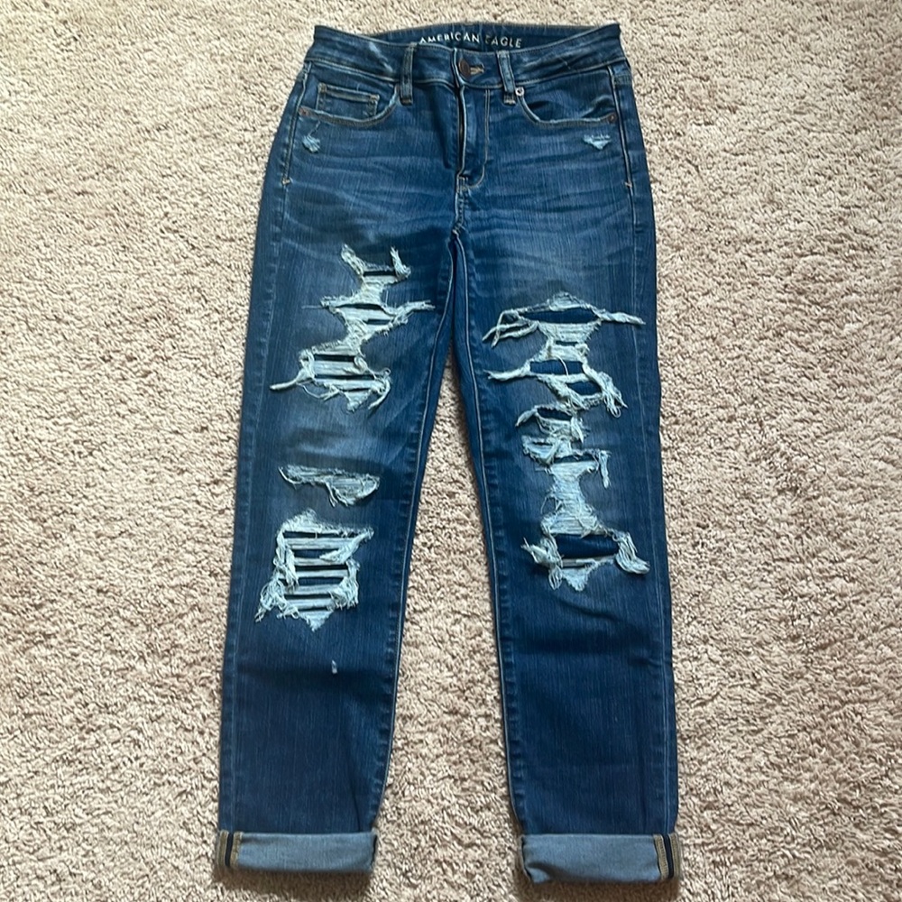 AE Next Level Stretch Jeans size 4 short